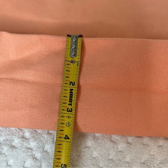 NWT. ThirdLove canvas reusable logo tote bag peach - Picture 9 of 9